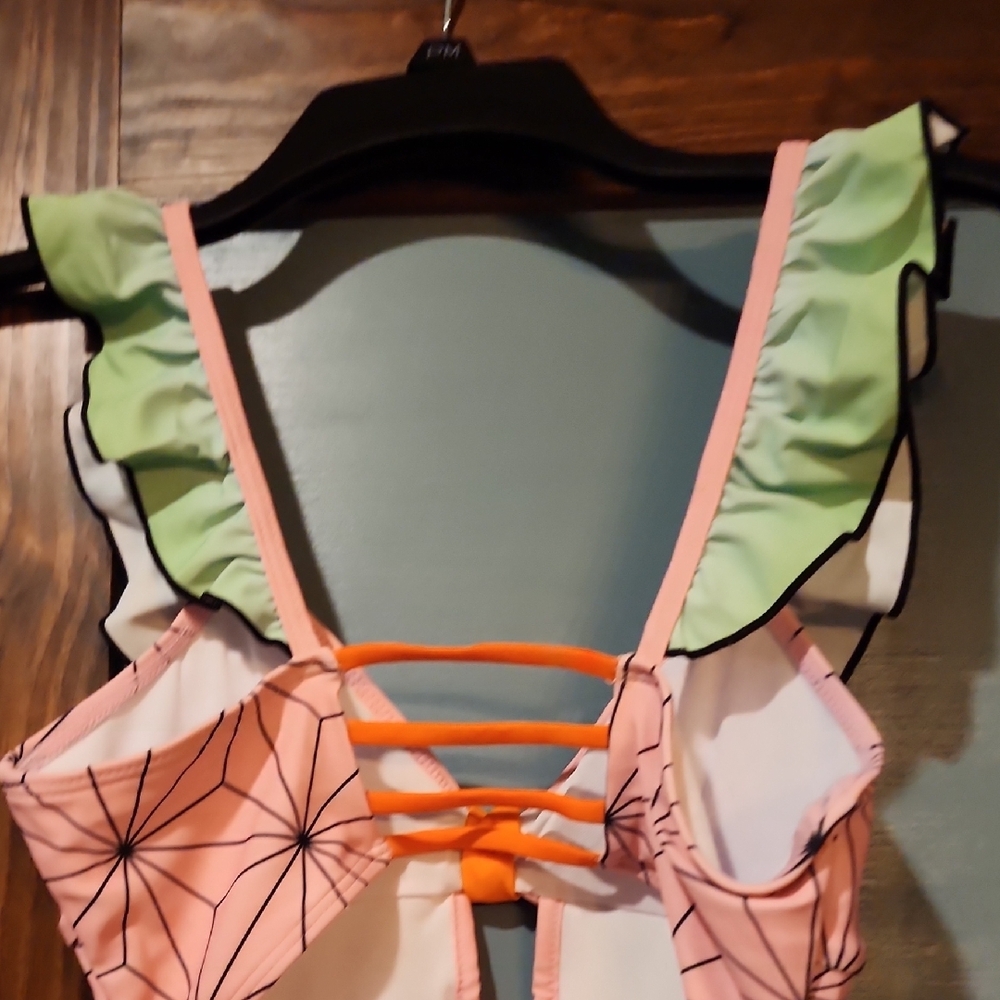 Demon Slayer One Piece Swimsuit NWOT size XSMALL - Picture 8 of 16
